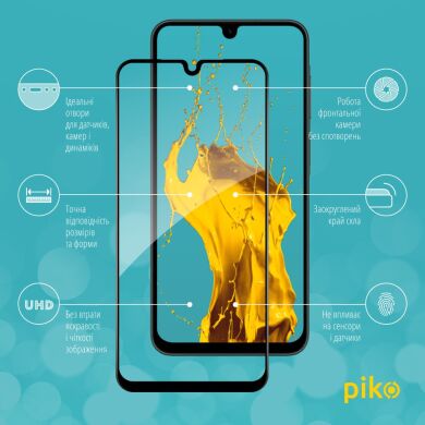Защитное стекло Piko Full Glue для Samsung Galaxy A27 (A276) - Black