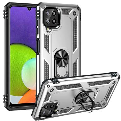 Захисний чохол Deexe Armor Case для Samsung Galaxy A22 (A225) - Silver