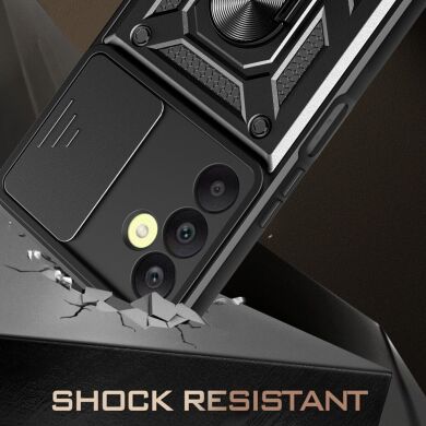 Захисний чохол Deexe Armor Shield для Samsung Galaxy A25 (A256) - Black