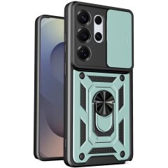 Захисний чохол Deexe Armor Shield для Samsung Galaxy S26 Ultra - Green