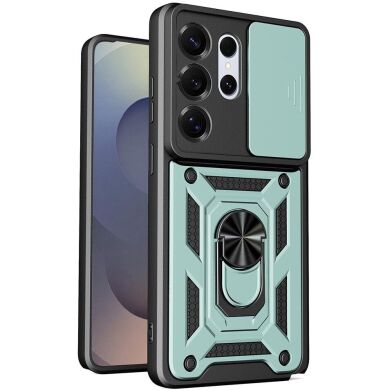 Захисний чохол Deexe Armor Shield для Samsung Galaxy S26 Ultra - Green