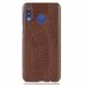 Захисний чохол Deexe Croco Style для Samsung Galaxy A40 (А405) - Brown