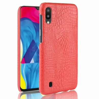 Захисний чохол Deexe Croco Style для Samsung Galaxy M10 (M105) - Red