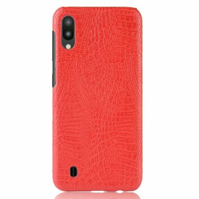 Захисний чохол Deexe Croco Style для Samsung Galaxy M10 (M105) - Red