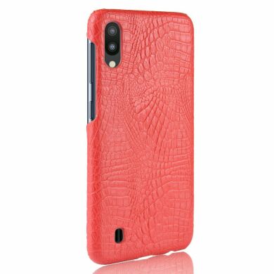 Захисний чохол Deexe Croco Style для Samsung Galaxy M10 (M105) - Red