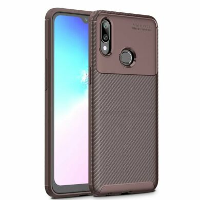 Защитный чехол Deexe Fusion для Samsung Galaxy A10s (A107) - Brown