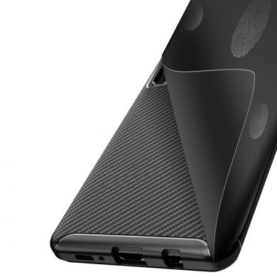 Захисний чохол Deexe Fusion для Samsung Galaxy A9 2018 (A920) - Black