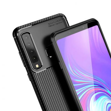 Захисний чохол Deexe Fusion для Samsung Galaxy A9 2018 (A920) - Black