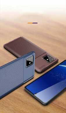 Защитный чехол Deexe Fusion для Samsung Galaxy Note 10 Lite (N770) - Blue