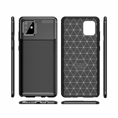 Захисний чохол Deexe Fusion для Samsung Galaxy Note 10 Lite (N770) - Black