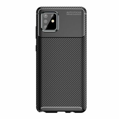 Защитный чехол Deexe Fusion для Samsung Galaxy Note 10 Lite (N770) - Black