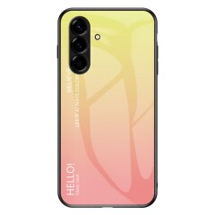 Защитный чехол Deexe Gradient Color для Samsung Galaxy A27 (A276) - Yellow