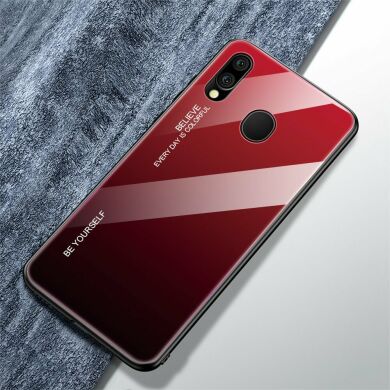 Защитный чехол Deexe Gradient Color для Samsung Galaxy M20 (M205) - Red
