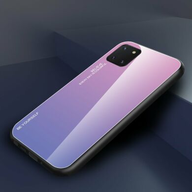 Защитный чехол Deexe Gradient Color для Samsung Galaxy S10 Lite (G770) - Pink / Blue