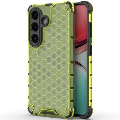 Захисний чохол Deexe Honeycomb Series для Samsung Galaxy S26 - Green