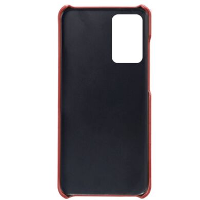 Защитный чехол Deexe Leather Back Cover для Samsung Galaxy A73 (А736) - Red