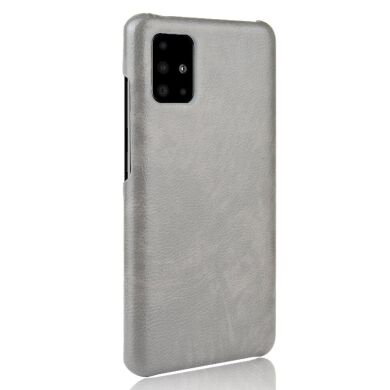 Захисний чохол Deexe Leather Back Cover для Samsung Galaxy M51 (M515) - Grey