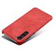 Защитный чехол Deexe Leather Back Cover для Samsung Galaxy S24 - Red. Фото 3 из 4