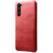 Защитный чехол Deexe Leather Back Cover для Samsung Galaxy S24 - Red. Фото 2 из 4