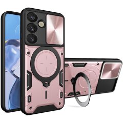 Захисний чохол Deexe Magnetic Space для Samsung Galaxy S26 Plus - Pink