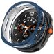 Защитный чехол Deexe Protective Frame для Samsung Galaxy Watch 8 Classic - Blue. Фото 1 из 3