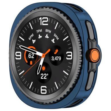 Защитный чехол Deexe Protective Frame для Samsung Galaxy Watch 8 Classic - Blue