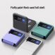 Защитный чехол Deexe Rock Sand для Samsung Galaxy Flip 3 - Purple. Фото 8 из 8
