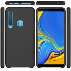 Защитный чехол Deexe Silicone Case для Samsung Galaxy A9 2018 (A920) - Black