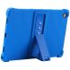 Защитный чехол Deexe Silicone Kickstand для Samsung Galaxy Tab A9 Plus (X210/216) - Dark Blue. Фото 4 из 9
