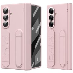 Захисний чохол Deexe Standing Grip для Samsung Galaxy Fold 7 - Pink