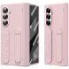 Захисний чохол Deexe Standing Grip для Samsung Galaxy Fold 7 - Pink
