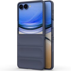 Защитный чехол Deexe Terra Case для Samsung Galaxy Flip 8 - Dark Blue