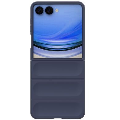 Защитный чехол Deexe Terra Case для Samsung Galaxy Flip 8 - Dark Blue