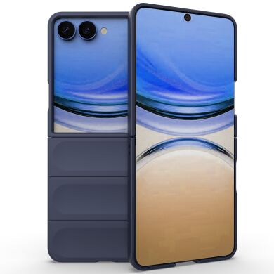 Защитный чехол Deexe Terra Case для Samsung Galaxy Flip 8 - Dark Blue