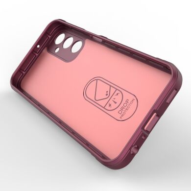Захисний чохол Deexe Terra Case для Samsung Galaxy M34 - Wine Red