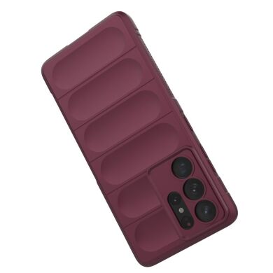 Защитный чехол Deexe Terra Case для Samsung Galaxy S21 Ultra (G998) - Wine Red