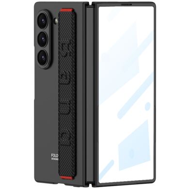 Защитный чехол GKK Band Strap для Samsung Galaxy Fold 7 - Carbon Fiber