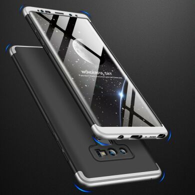 Защитный чехол GKK Double Dip Case для Samsung Galaxy Note 9 (N960) - Black / Silver