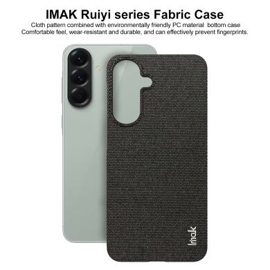 Захисний чохол IMAK Fabric Case для Samsung Galaxy A57 (A576) - Dark Grey