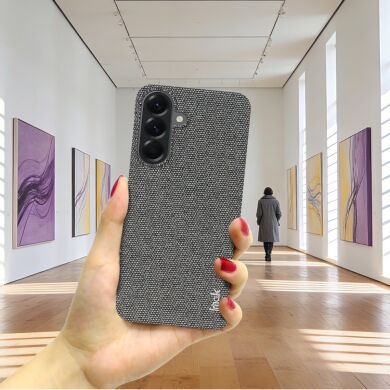 Захисний чохол IMAK Fabric Case для Samsung Galaxy A57 (A576) - Dark Grey