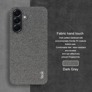 Захисний чохол IMAK Fabric Case для Samsung Galaxy A57 (A576) - Dark Grey