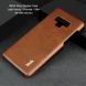 Защитный чехол IMAK Leather Series для Samsung Galaxy Note 9 (N960) - Brown. Фото 2 из 5