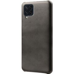 Защитный чехол KSQ Leather Cover для Samsung Galaxy M22 (M225) / Galaxy M32 (M325) - Black