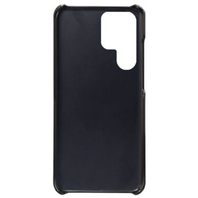 Защитный чехол KSQ Leather Cover для Samsung Galaxy S22 Ultra - Black