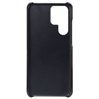 Захисний чохол KSQ Leather Cover для Samsung Galaxy S22 Ultra - Black