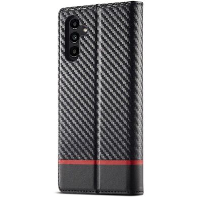 Защитный чехол LC.IMEEKE Carbon Fiber для Samsung Galaxy A55 (A556) - Horizontal Stripe
