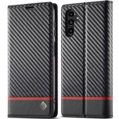 Защитный чехол LC.IMEEKE Carbon Fiber для Samsung Galaxy A55 (A556) - Horizontal Stripe
