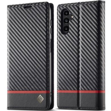 Защитный чехол LC.IMEEKE Carbon Fiber для Samsung Galaxy A55 (A556) - Horizontal Stripe