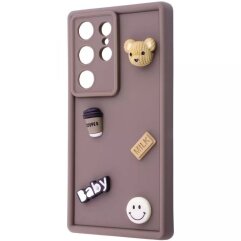 Защитный чехол Pretty Things Case для Samsung Galaxy S25 Ultra (S938) - Brown / Bear