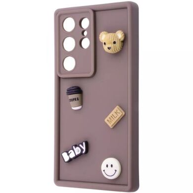 Защитный чехол Pretty Things Case для Samsung Galaxy S25 Ultra (S938) - Brown / Bear